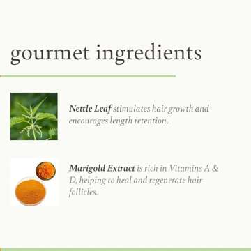 Camille Rose Herbal Tea leave in Hair Oil, with Jojoba and Lavender to Seal Moisture and Soften Strands, for all Hair Types, 9 fl oz