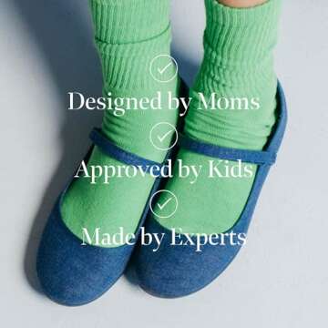 Childrenchic Mary Jane Shoes for Girls – Classic & Comfortable Canvas Dress Shoes for Toddlers & Kids – Perfect Flats for School, Play, and Special Occasions (Canvas, Mustard, 3 Little Kid)