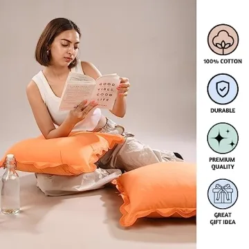 Folkulture 18x18 Throw Pillow Covers - Boho Style Decor