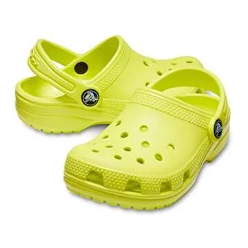 Crocs Kids' Classic Clog - Lightweight & Fun Citrus Style for Kids