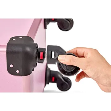 Train Case Rolling 5-in-1 with nail polish holder Portable Makeup Professional Cosmetic Organizer Makeup Traveling case Trolley Cart Trunk