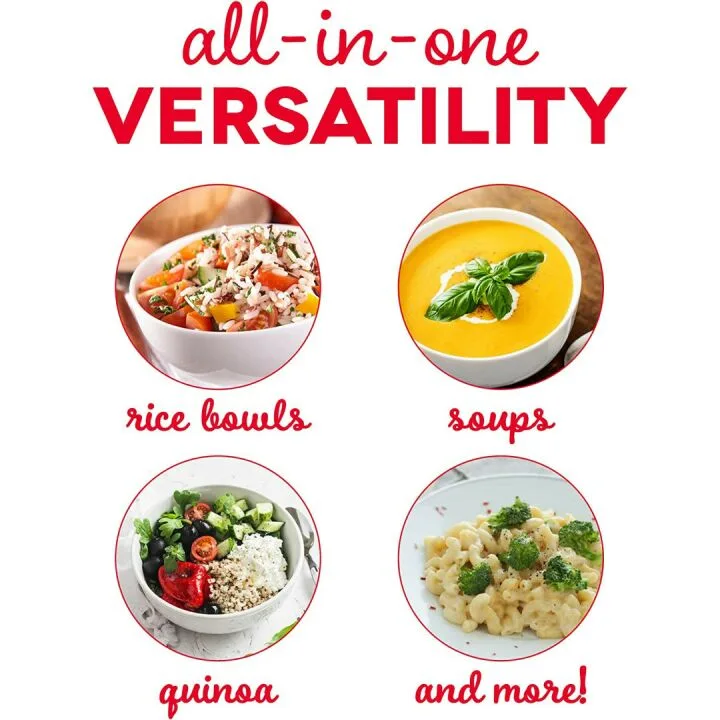 DASH Mini Rice Cooker & Steamer in Pink