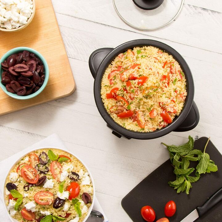 DASH Mini Rice Cooker & Steamer in Pink