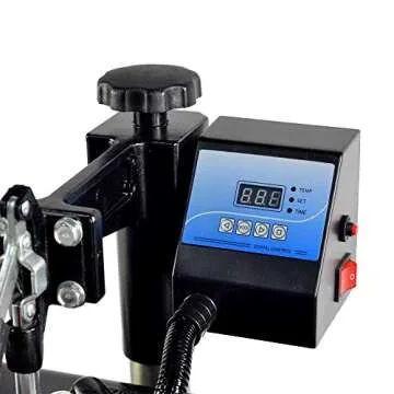 8 in 1 Heat Press Machine Digital Combo Heat Transfer Sublimation Print Machine T-Shirts/Mug/Plate/Cap/Cup Swing Away Heat Transfer Machine (8 in 1 Swing Away New)