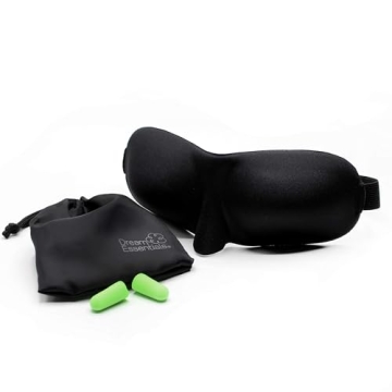 Wild Essentials Sweet Dreams Sleep Mask Kit with Ear Pouch and Earplugs
