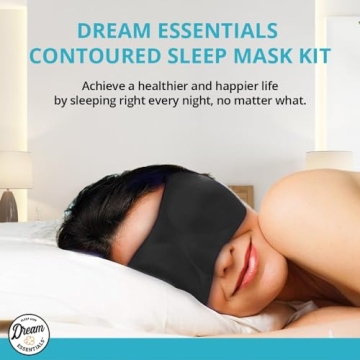 Sweet Dreams Contoured Sleep Mask with Earplugs Kit