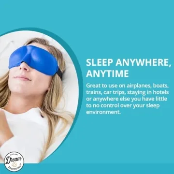 Sweet Dreams Contoured Sleep Mask with Earplugs Kit
