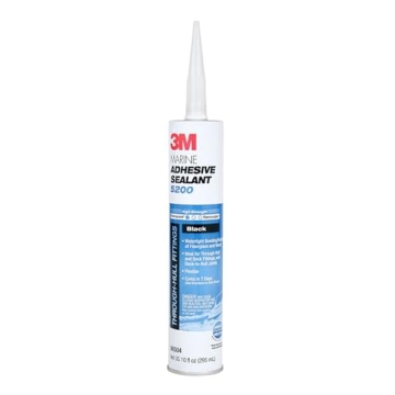 3M Marine Adhesive Sealant 5200 (06504) Permanent Bonding and Sealing for Boats and RVs Above and Be...