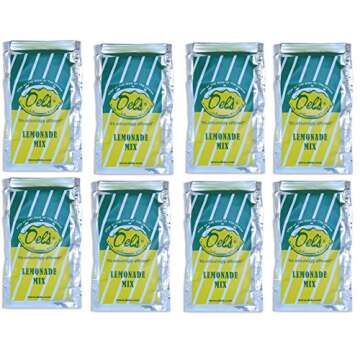 Del's Lemonade All Natural Lemonade Gift Bundle with 8 Packs