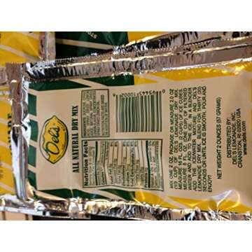 Del's Lemonade All Natural Lemonade Gift Bundle with 8 Packs