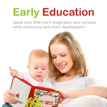 Urban Kiddy™ Baby's My First Family Album | Soft Photo Cloth Book Gift Set for Newborn Toddler & Kids (Woodland)