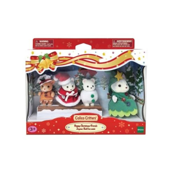 Calico Critters Happy Christmas Friends Holiday Set