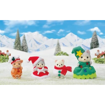 Calico Critters Happy Christmas Friends Holiday Set