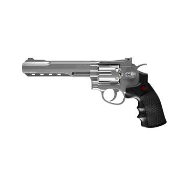 Crosman Full Metal CO2 6-Shot BB Revolver for Realistic Shooting Adventure