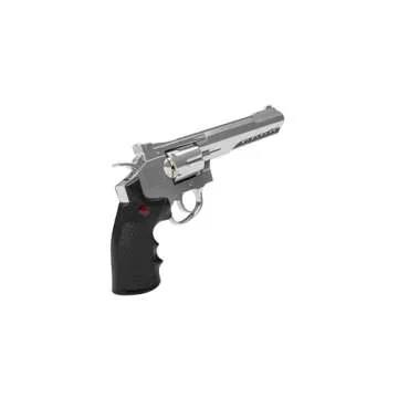 Crosman Full Metal CO2 6-Shot BB Revolver for Realistic Shooting Adventure