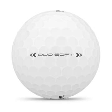 WILSON Staff Duo Soft Golf Balls - 12 Pack, White