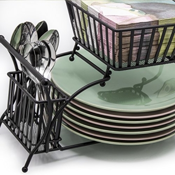 Sorbus Utensil Caddy for Stylish Buffet Organizing