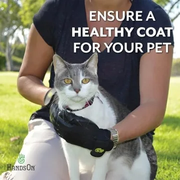 H HANDSON Pet Grooming Gloves Ultimate Pet Care Solution