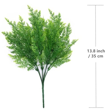 CATTREE Artificial Ferns for Home and Garden Decoration