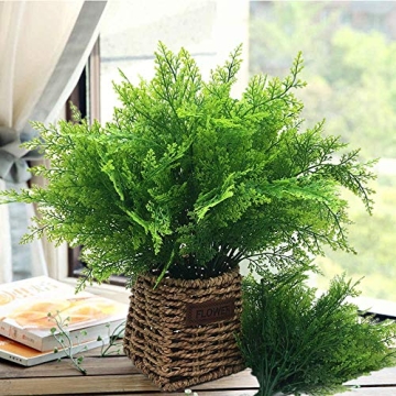 CATTREE Artificial Ferns for Home and Garden Decoration