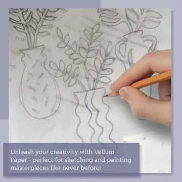 Vellum Paper 5x7 Pre-Folded - Goefun 120 Sheets Vellum Jackets for 5x7 Invitations 115GSM Translucent Paper for Invitations Wraps, Greeting Cards, Envelope Liners, Wedding, Baby Shower