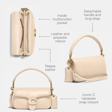 COACH Pillow Tabby 18 Ultra-Soft Leather Shoulder Bag