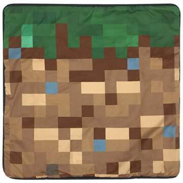 Jay Franco Minecraft Decorative Pillow Cover Dirt Block