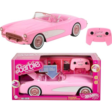 Barbie RC Corvette Hot Wheels - Remote-Control Toy