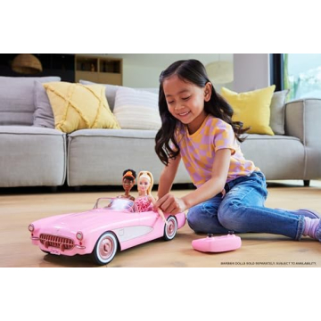 Barbie RC Corvette Hot Wheels - Remote-Control Toy