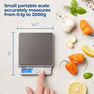 Precision Digital Kitchen Scale by American Weigh Scales