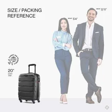 Samsonite Omni PC Hardside Luggage Set - 3 Pieces