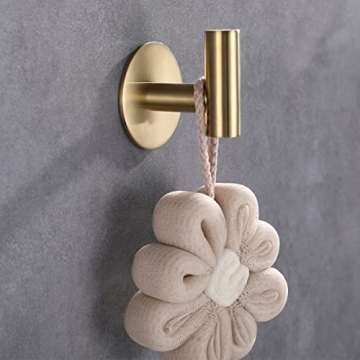 304 Stainless Steel Adhesive Hooks Heavy Duty Rust-Resistant