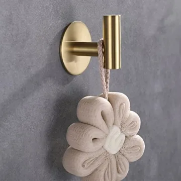 304 Stainless Steel Adhesive Hooks Heavy Duty Rust-Resistant