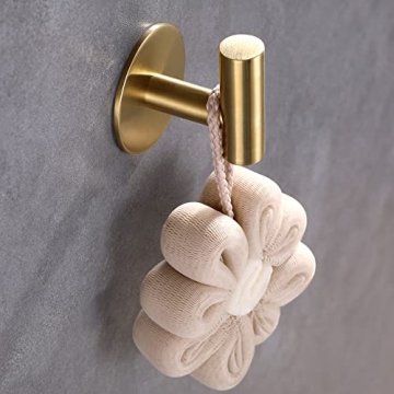 304 Stainless Steel Adhesive Hooks Heavy Duty Rust-Resistant