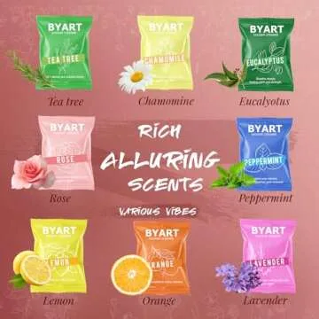 Shower Steamers Aromatherapy - Christmas Gifts for Women, 8 Pack Pure Essential Oil Shower Bombs for Home Spa, Stress Relief, Body&Soul Relaxing Bath Bombs, Stocking Stuffer for Girls, Pink