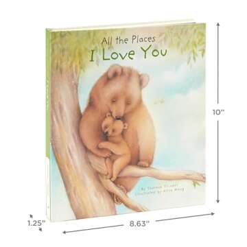 Hallmark Recordable Book with Music for Children (All The Places I Love You)