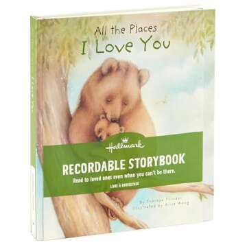 Hallmark Recordable Book with Music for Children (All The Places I Love You)