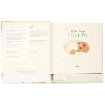 Hallmark Recordable Book with Music for Children (All The Places I Love You)