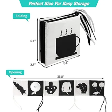 Baby Soft Cloth Books for Early Education Toy