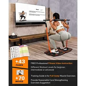 Gonex Portable Home Gym for Full-Body Workouts