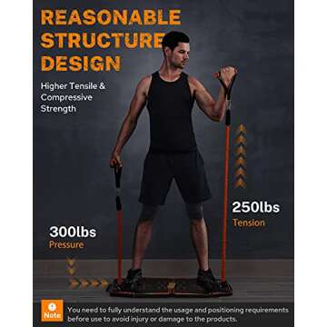 Gonex Portable Home Gym for Full-Body Workouts
