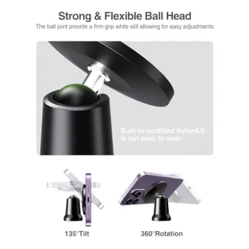 elitehood Magnetic Gym Phone Mount for iPhone 15 and More