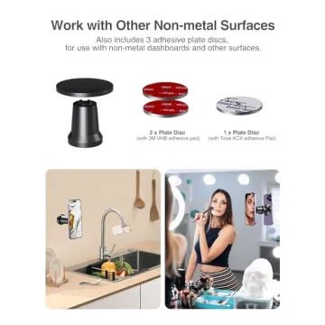 elitehood Magnetic Gym Phone Mount for iPhone 15 and More