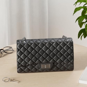 Chic Gladdon Quilted Leather Crossbody Purse for Women