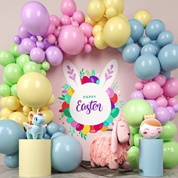 Easter Pastel Balloon Garland Kit Large Unicorn Arch 16Ft Oh Baby Shower Decorations Gender Reveal D...