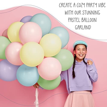 Easter Pastel Balloon Garland Kit for Events and Celebrations