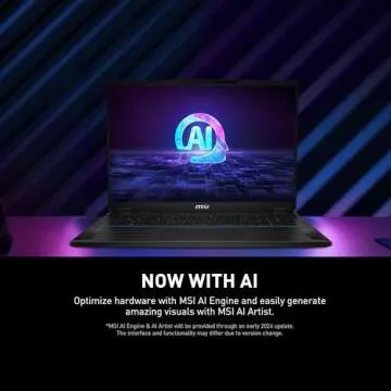 MSI Stealth 18 AI Gaming Laptop with 240Hz QHD+ Display