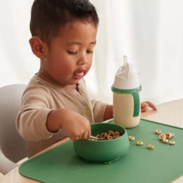NumNum Non-Slip Silicone Placemats for Easy Mealtimes