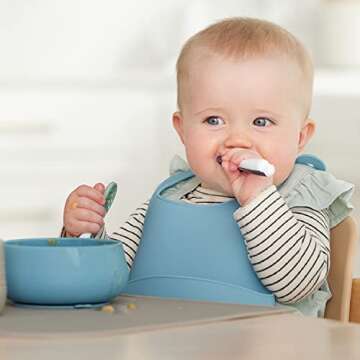NumNum Non-Slip Silicone Placemats for Easy Mealtimes