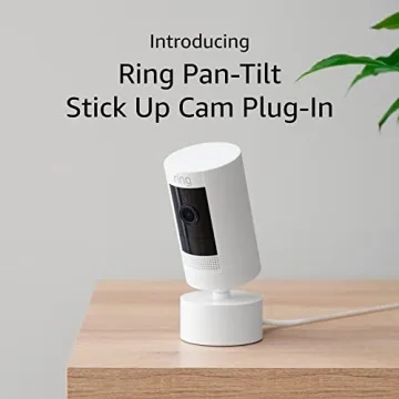 Ring Pan Tilt Stick Up Cam 1080p HD Indoor Outdoor Camera
